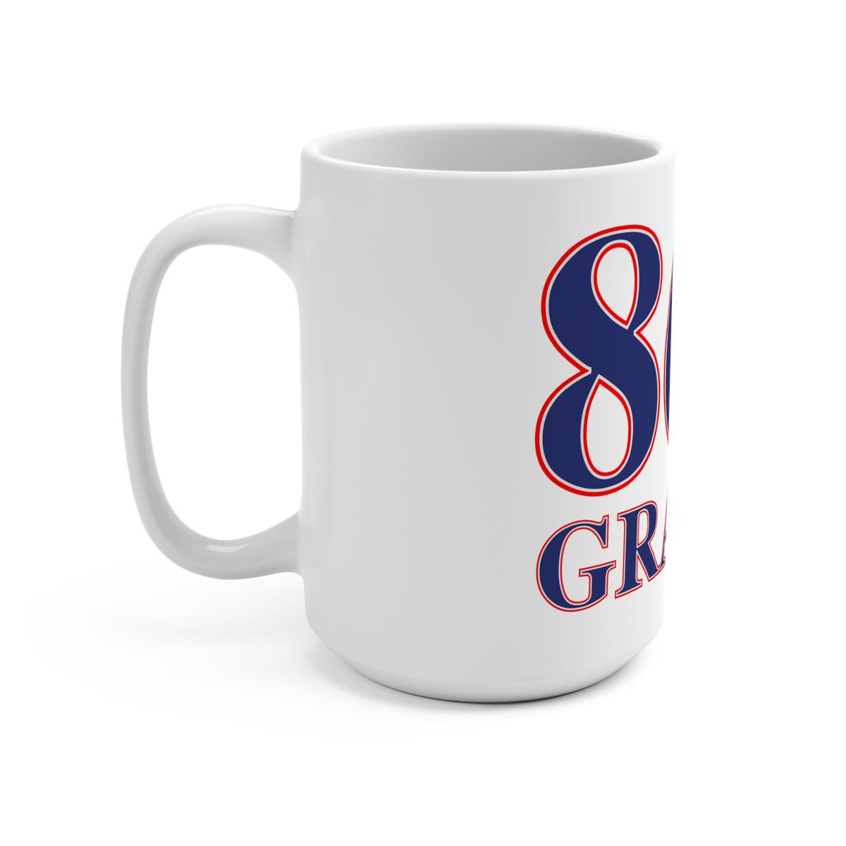860 Granby Red, White & Blue Mug 15oz