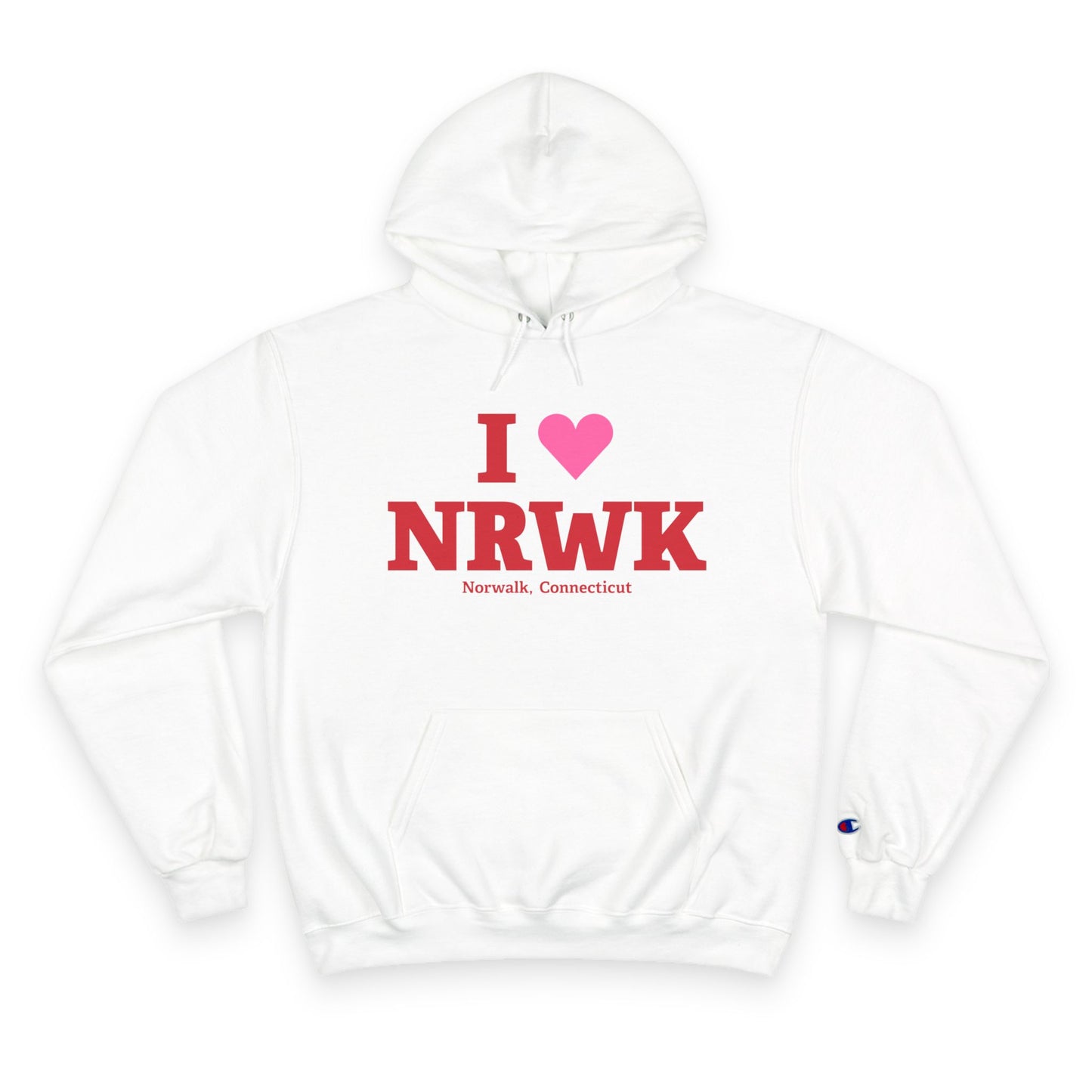I Heart NRWK Champion Hoodie