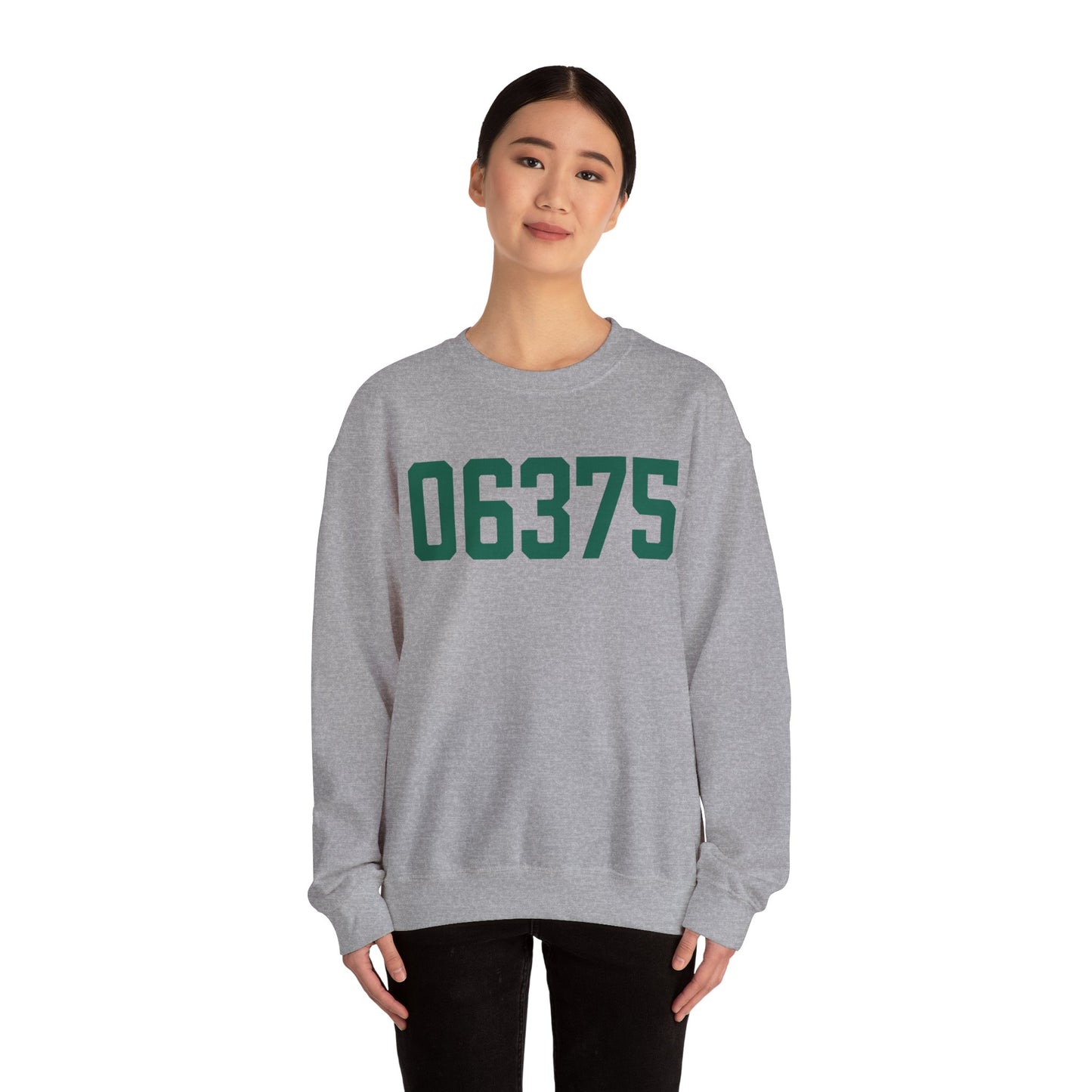 06375 - New London CT Zip Code - Unisex Heavy Blend™ Crewneck Sweatshirt