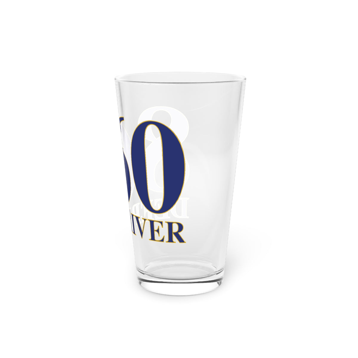 860 Deep River Pint Glass, 16oz