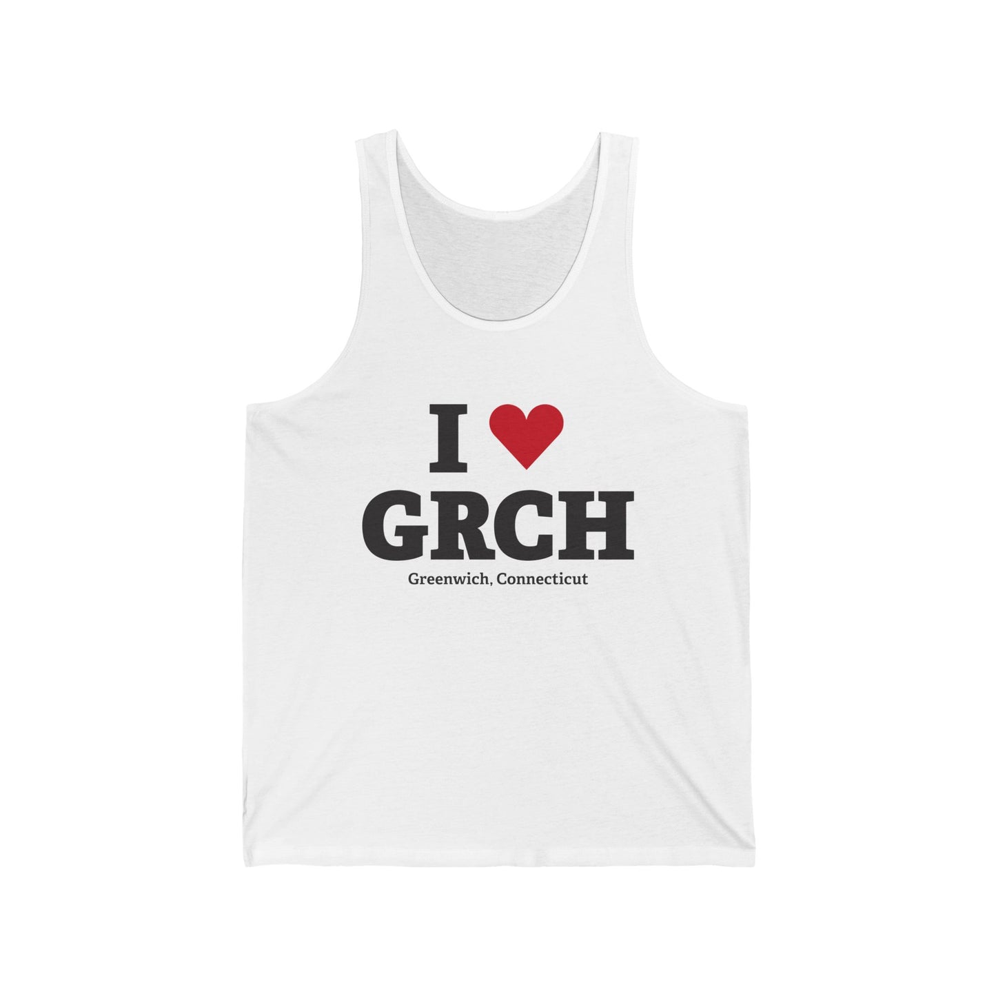 I Heart GRCH Unisex Jersey Tank Top