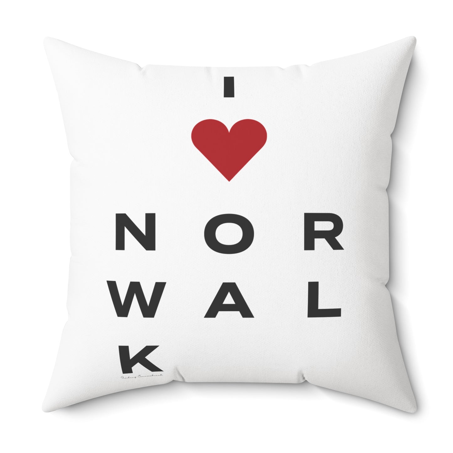 Norwalk Vision
Spun Polyester Square Pillow