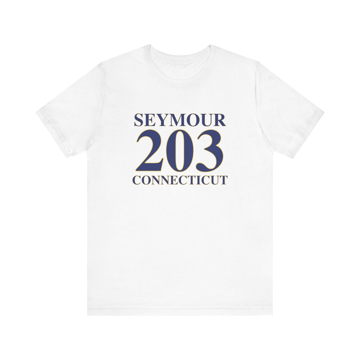 Seymour 203 Connecticut Jersey Short Sleeve T-Shirt