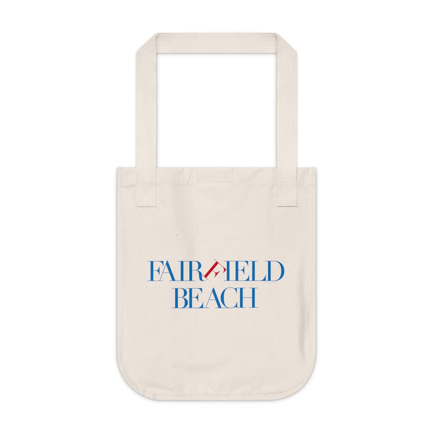 41 Tilt Fairfield Beach Organic Canvas Tote Bag