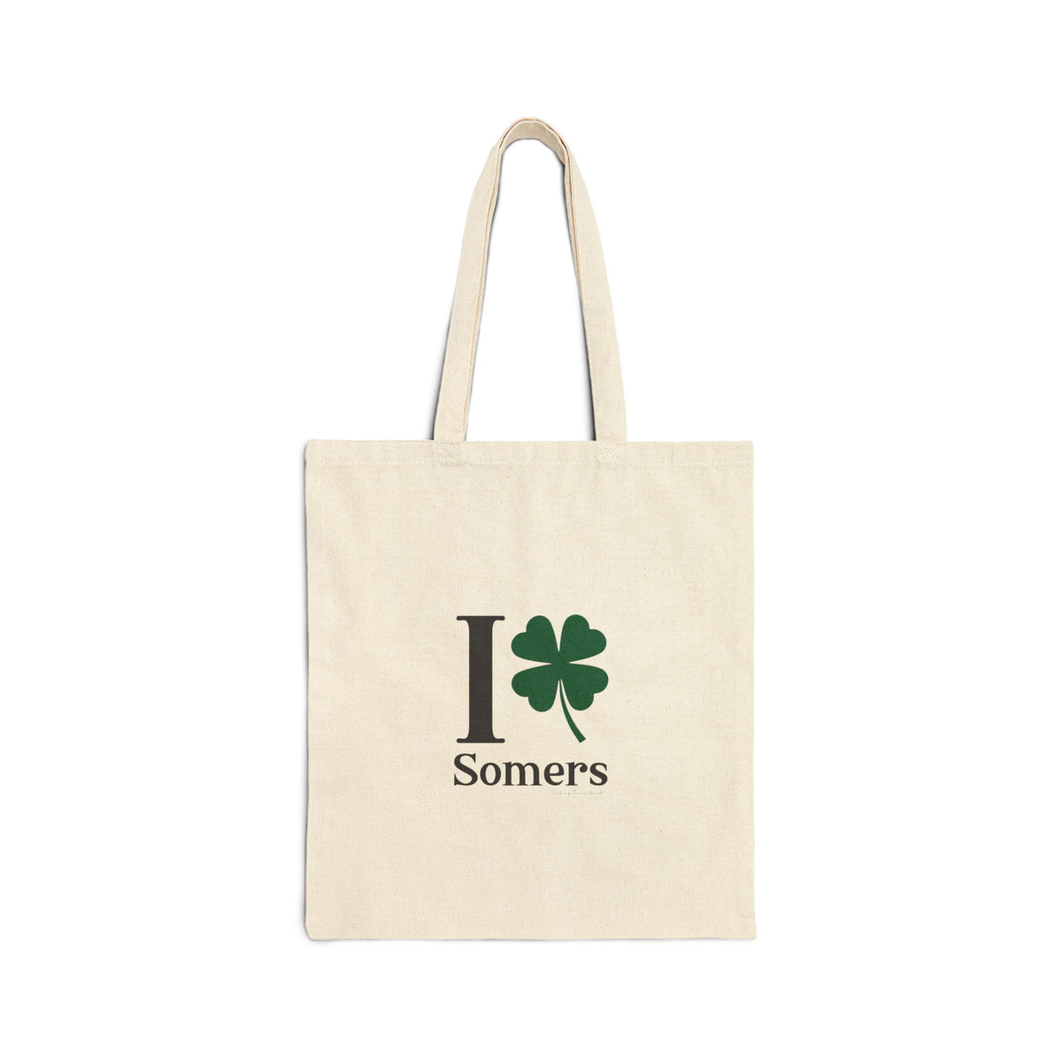 I Clover Somers Cotton Canvas Tote Bag