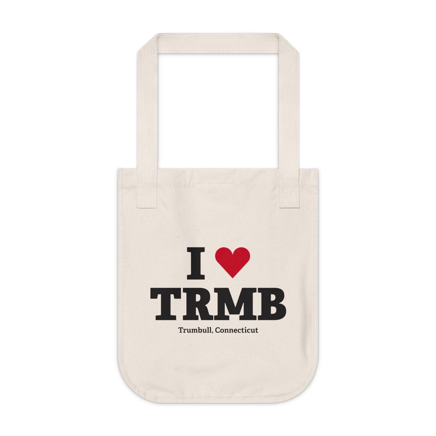 I Heart TRMB Organic Canvas Tote Bag