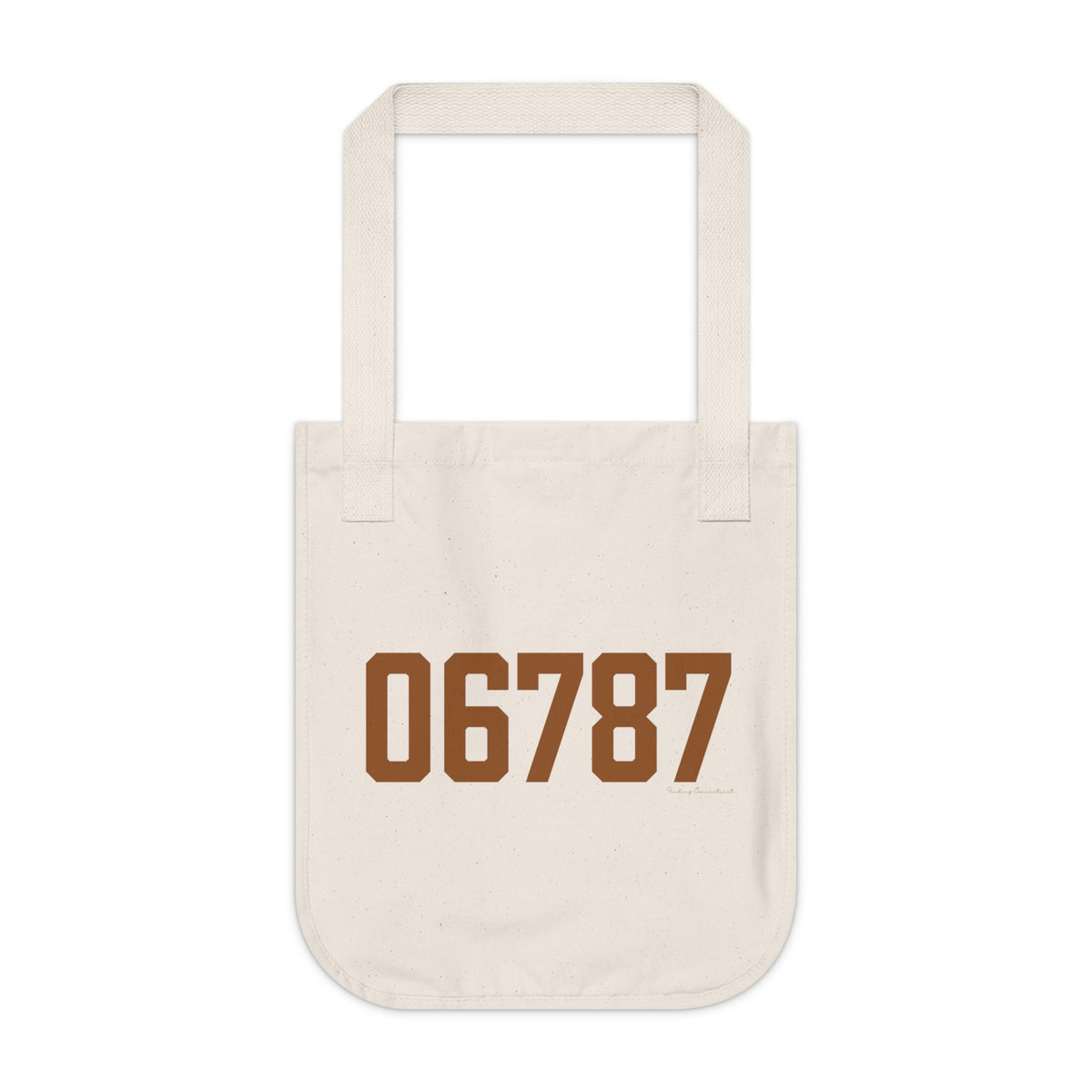 06787 Thomaston Connecticut Zip Code Organic Canvas Tote Bag