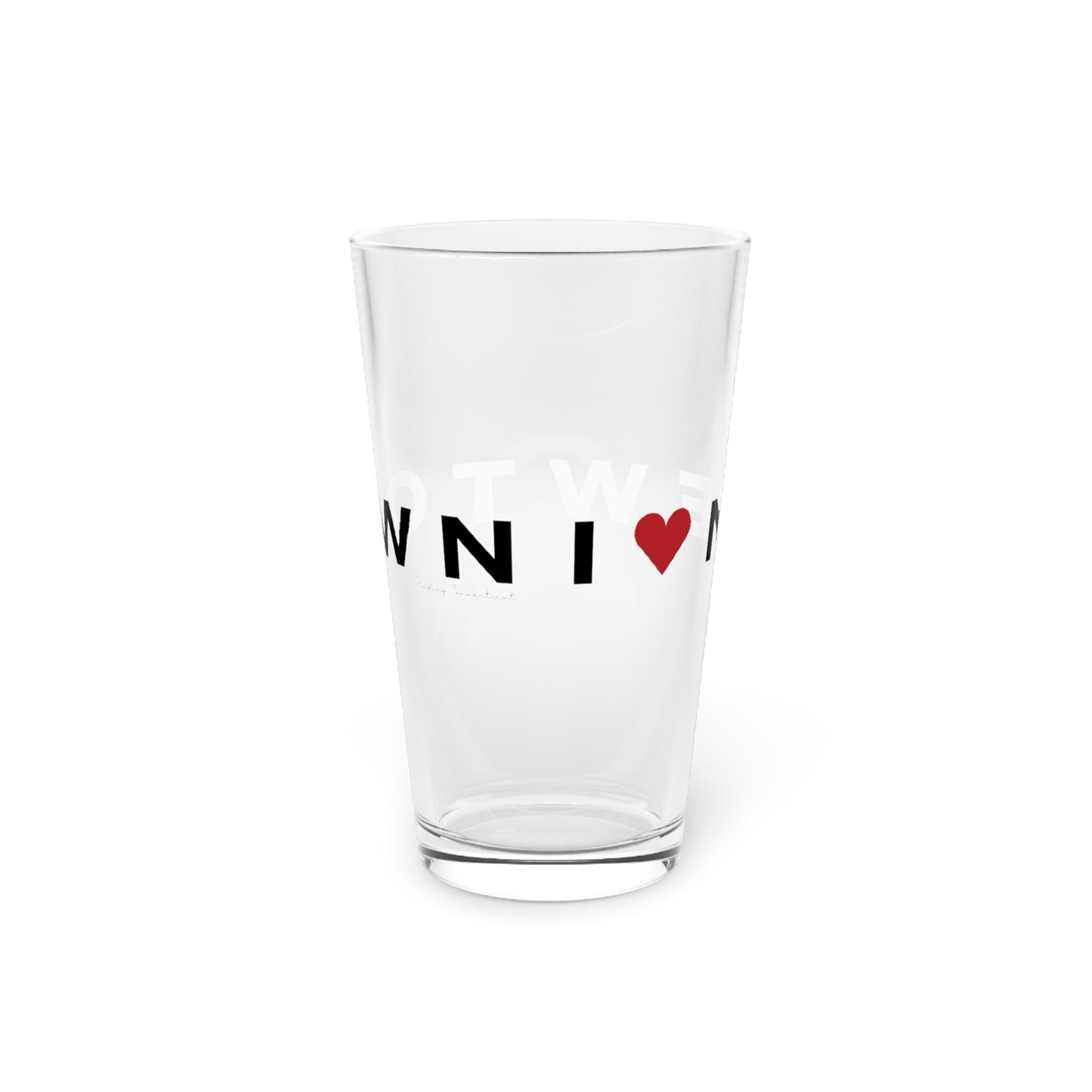 Newtown Vision Pint Glass, 16oz
