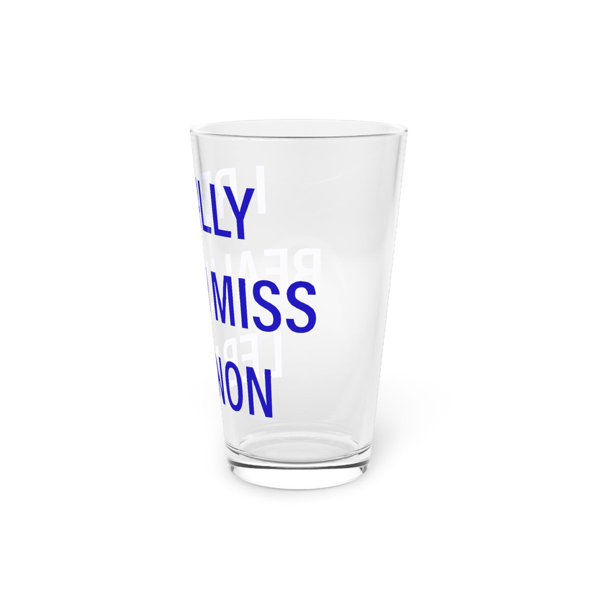 I Really Really Miss Lebanon Pint Glass, 16oz
