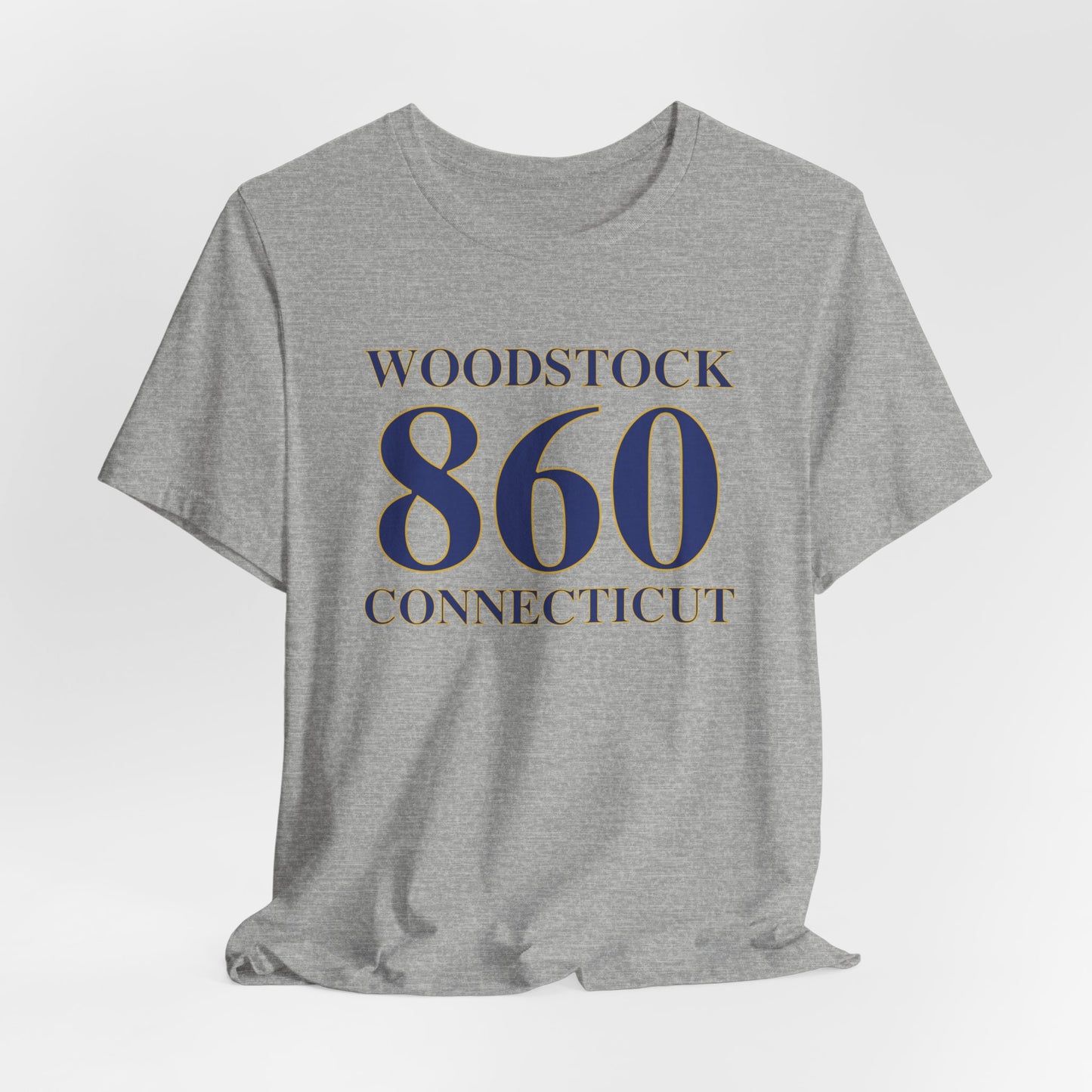 Woodstock 860 Connecticut Unisex Jersey Short Sleeve T-Shirt