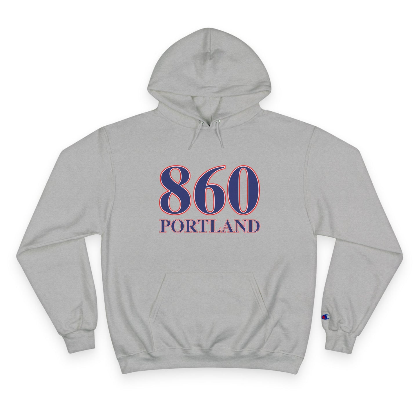 860 Portland Red White & Blue Champion Hoodie