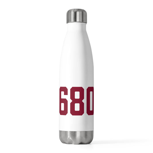 06807 - Greenwich Connecticut Zip Code 20oz Insulated Bottle