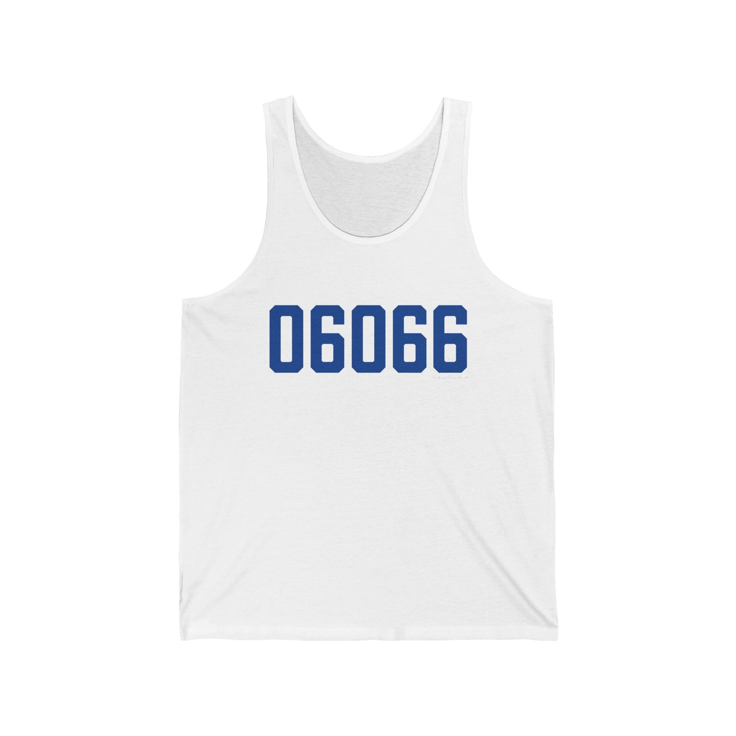 06066 Vernon Connecticut Zip Code Unisex Jersey Tank Top