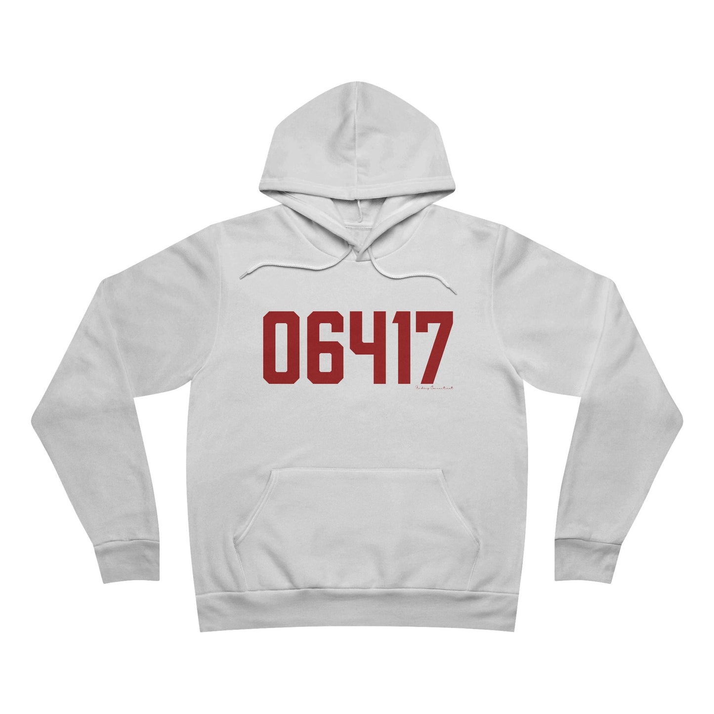 06417 Deep River Connecticut Zip Code Unisex Sponge Fleece Pullover Hoodie
