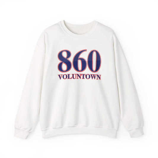 860 Voluntown Red White & Blue Unisex Heavy Blend™ Crewneck Sweatshirt