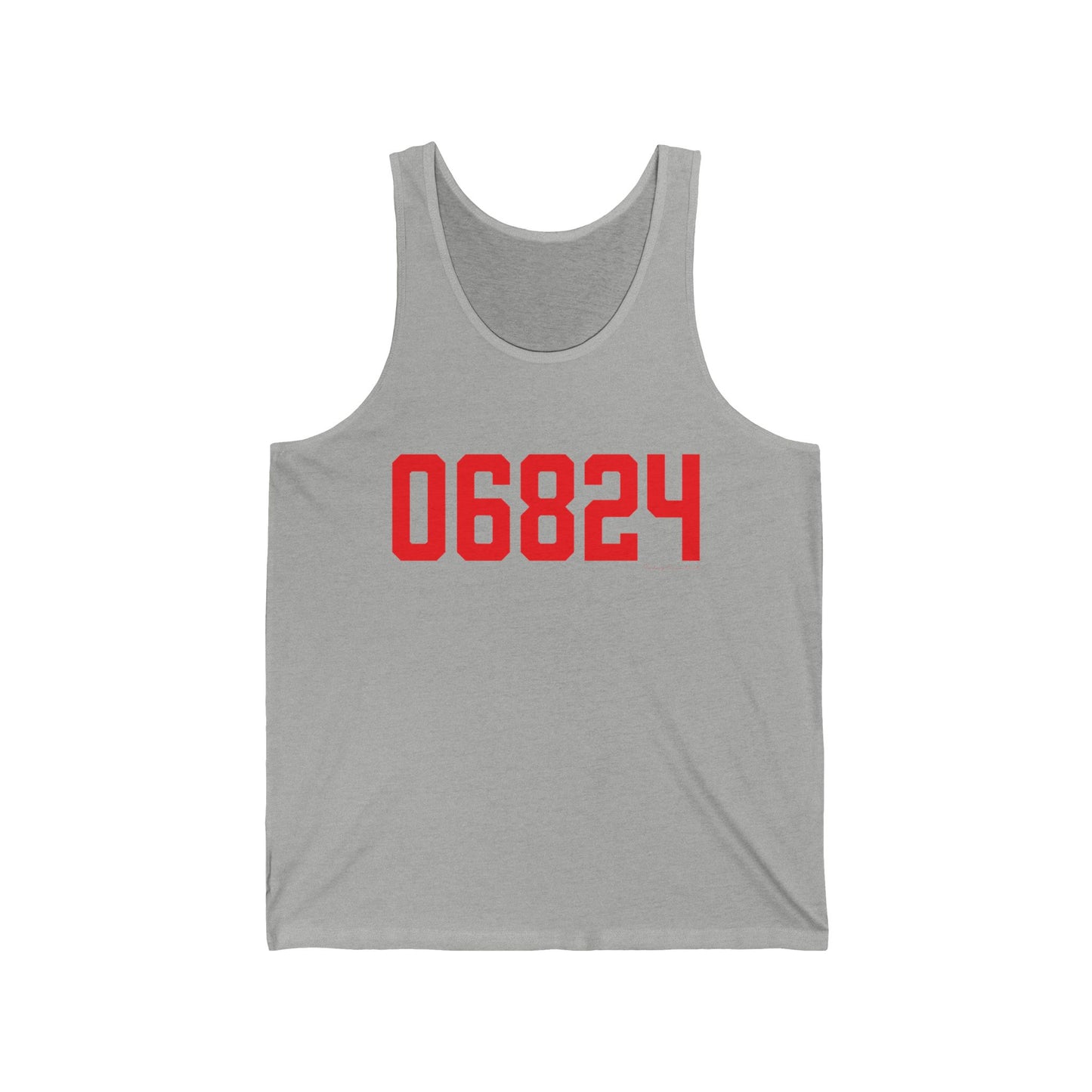 06824 Fairfield Connecticut Zip Code Unisex Jersey Tank Top