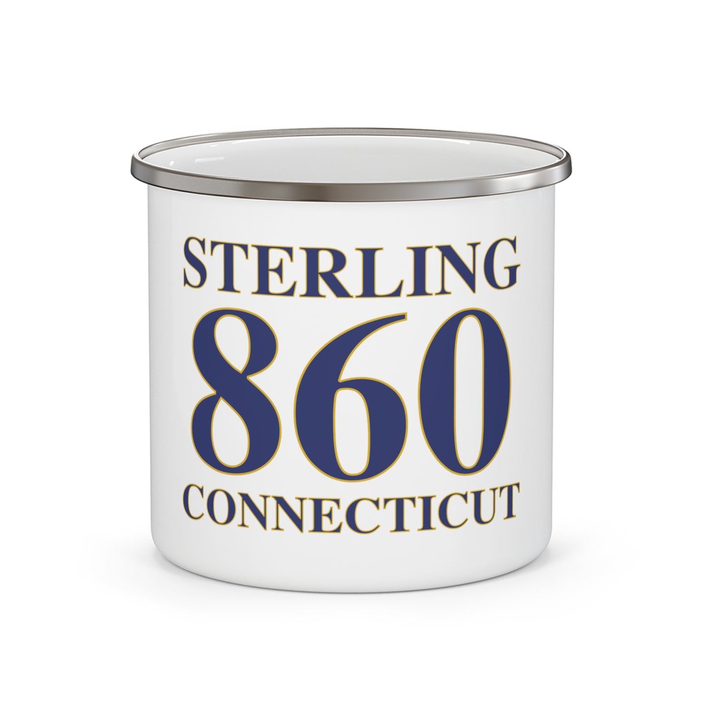 Sterling 860 Connecticut Enamel Camping Mug