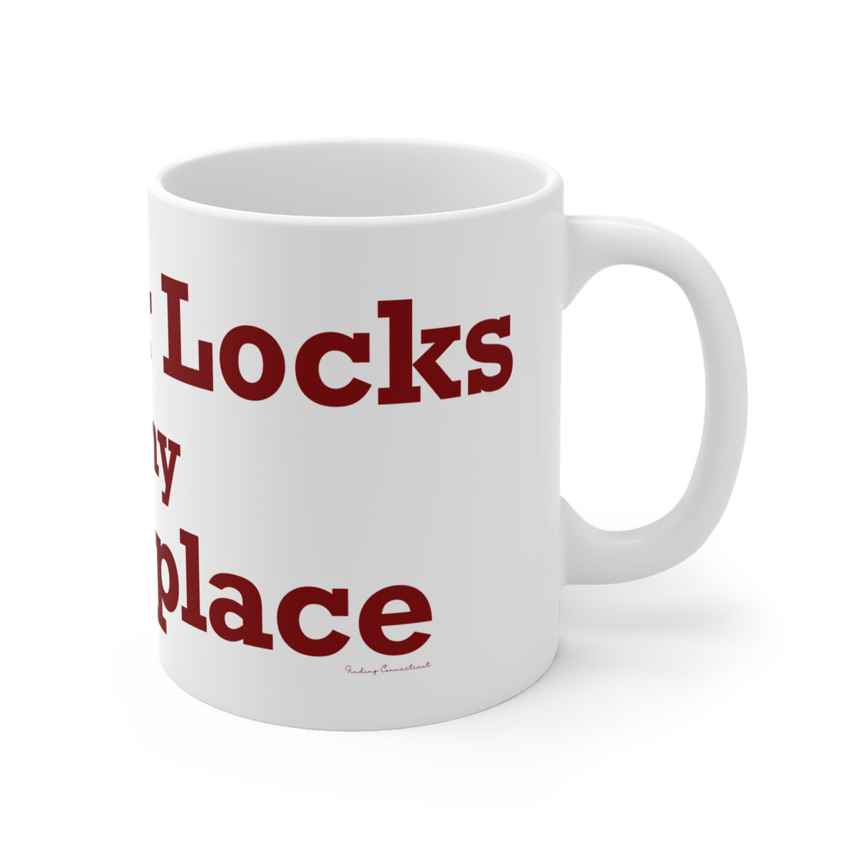 Windsor Locks is My Happy Place Mug 11oz