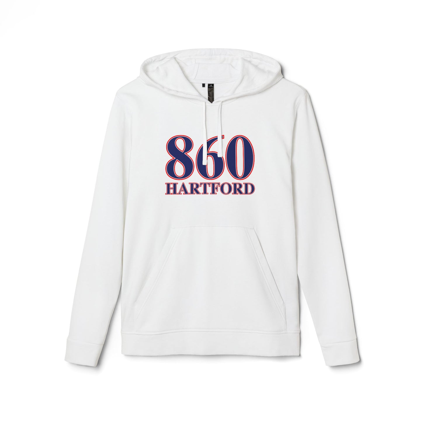860 Hartford Red White & Blue adidas Unisex Fleece Hoodie