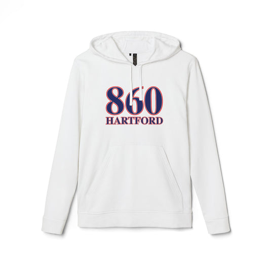 860 Hartford Red White & Blue adidas Unisex Fleece Hoodie