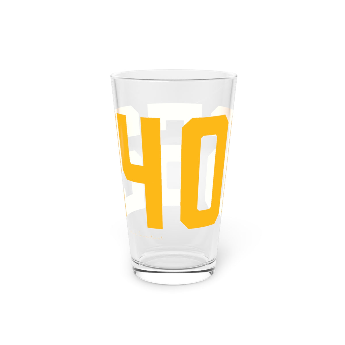 06524 Bethany Connecticut Zip Code Pint Glass, 16oz
