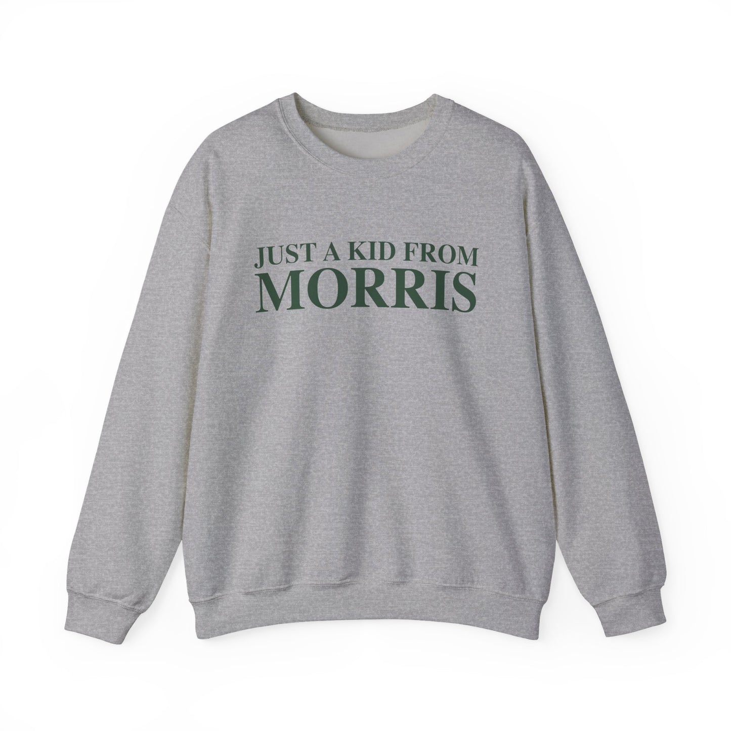Just a kid from Morris Unisex Heavy Blend™ Crewneck Sweatshirt