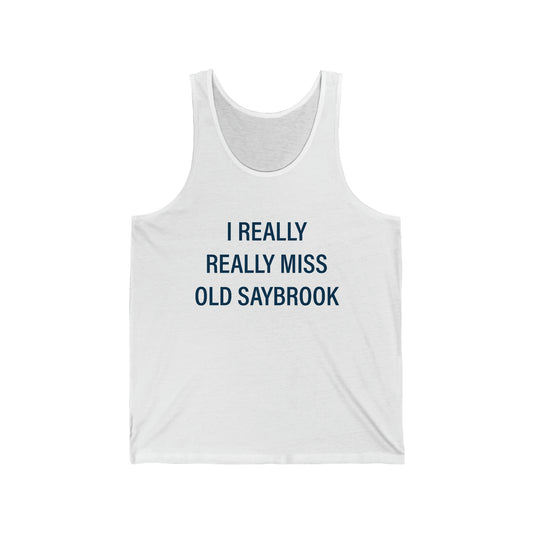 old saybrook ct unisex tank top