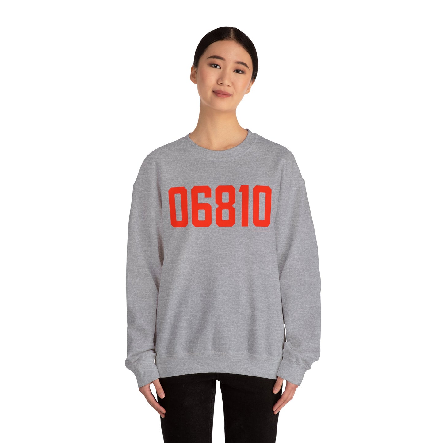 06810 Danbury Connecticut Zip Code Unisex Heavy Blend™ Crewneck Sweatshirt