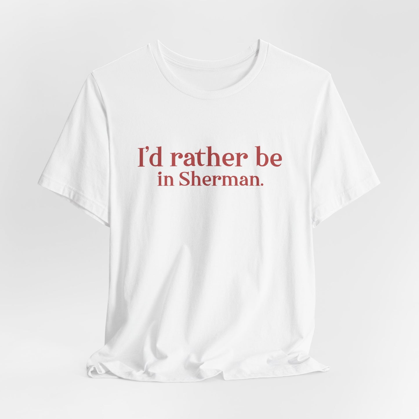 Sherman connecticut t shirt