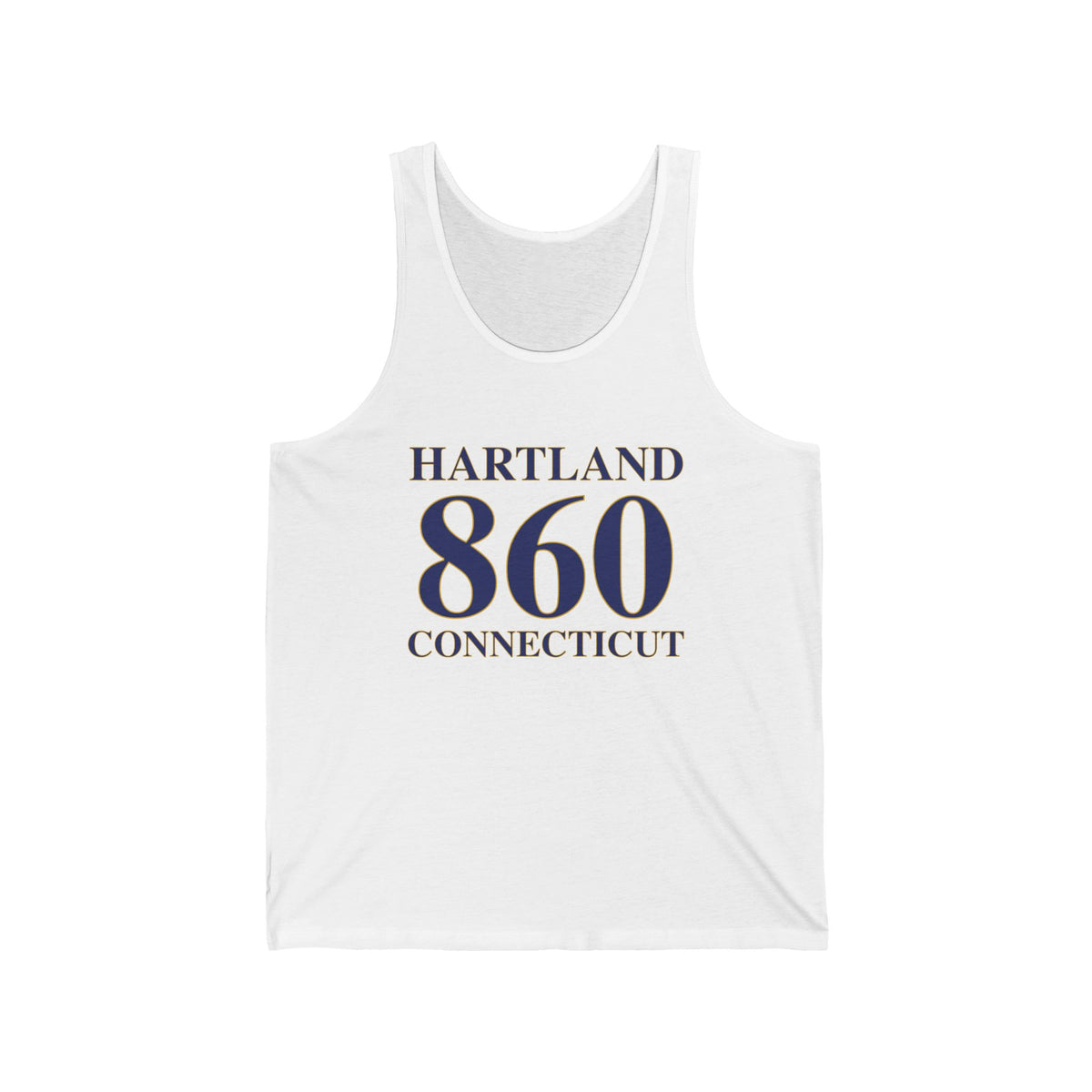 Hartland 860 Connecticut Unisex Jersey Tank Top