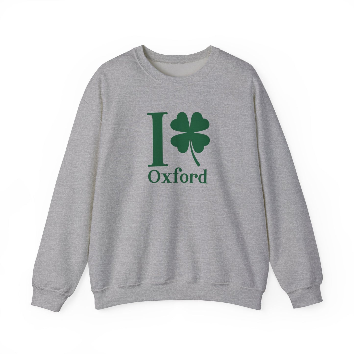 I Clover Oxford Unisex Heavy Blend™ Crewneck Sweatshirt