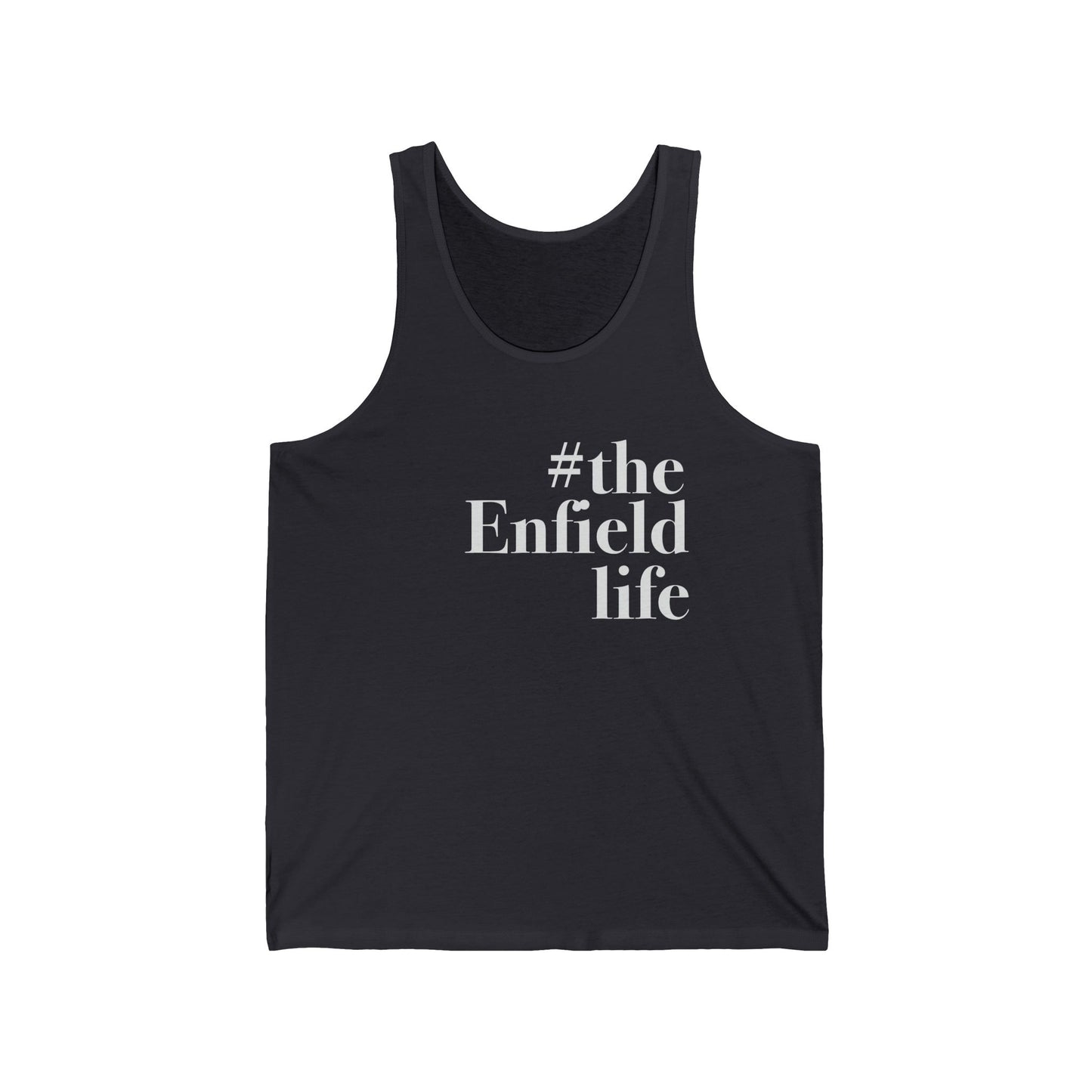 #theenfieldlife Unisex Jersey Tank