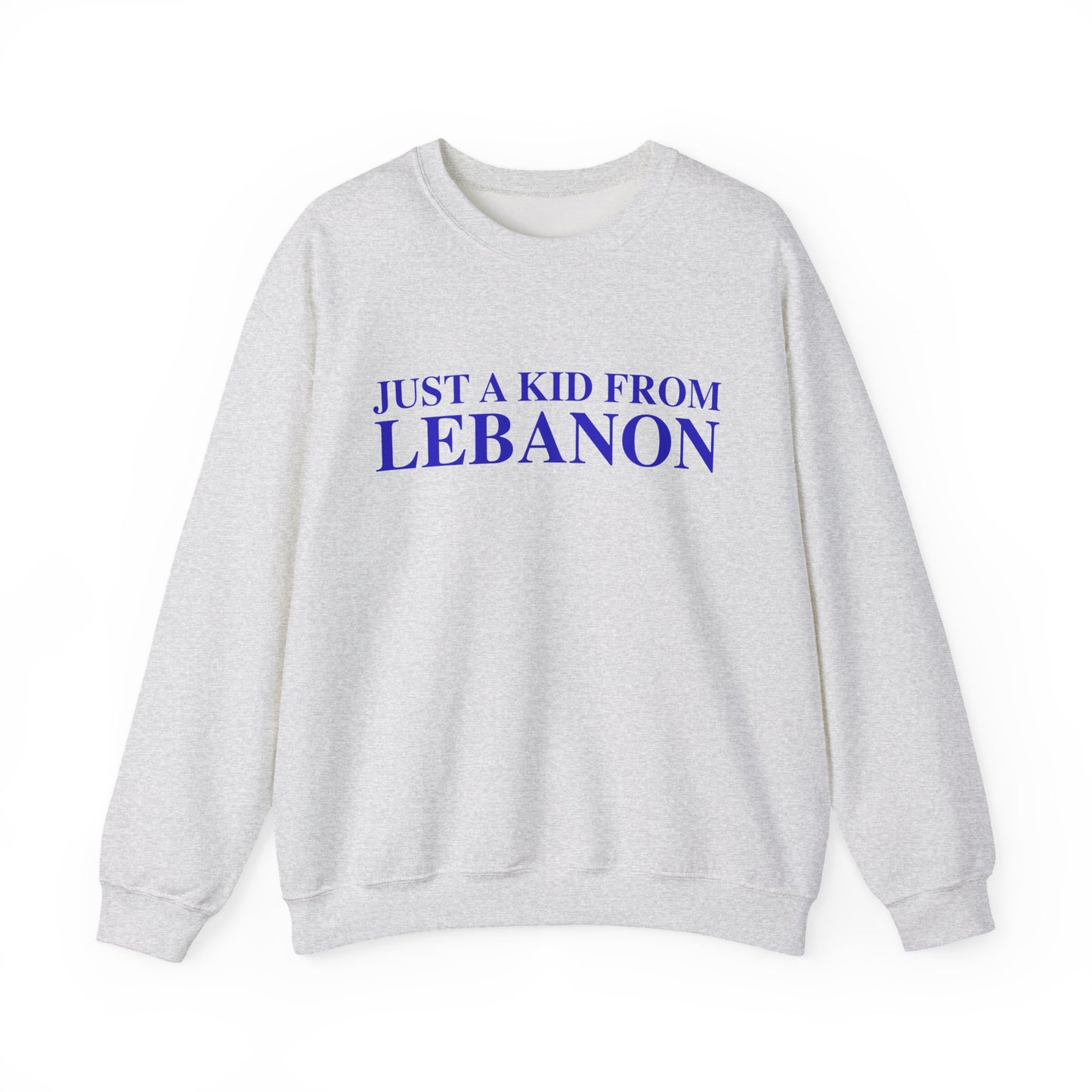 Just a kid from Lebanon Unisex Heavy Blend™ Crewneck Sweatshirt