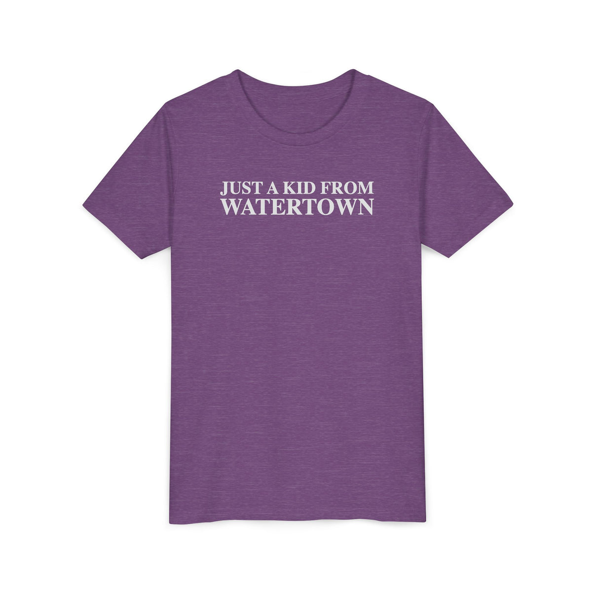 Just a kid from Watertown Youth Short Sleeve T-Shirt