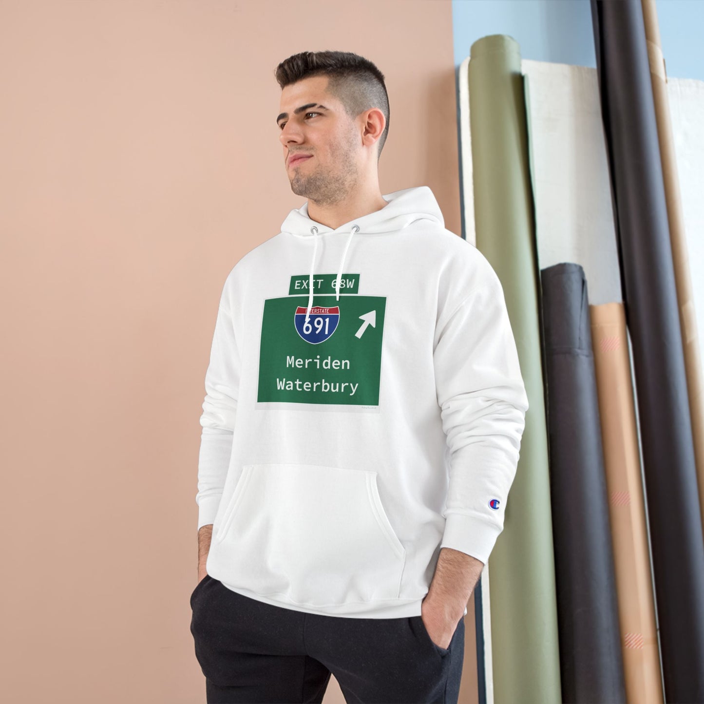 Vintage WCP Exit 68W Champion Hoodie