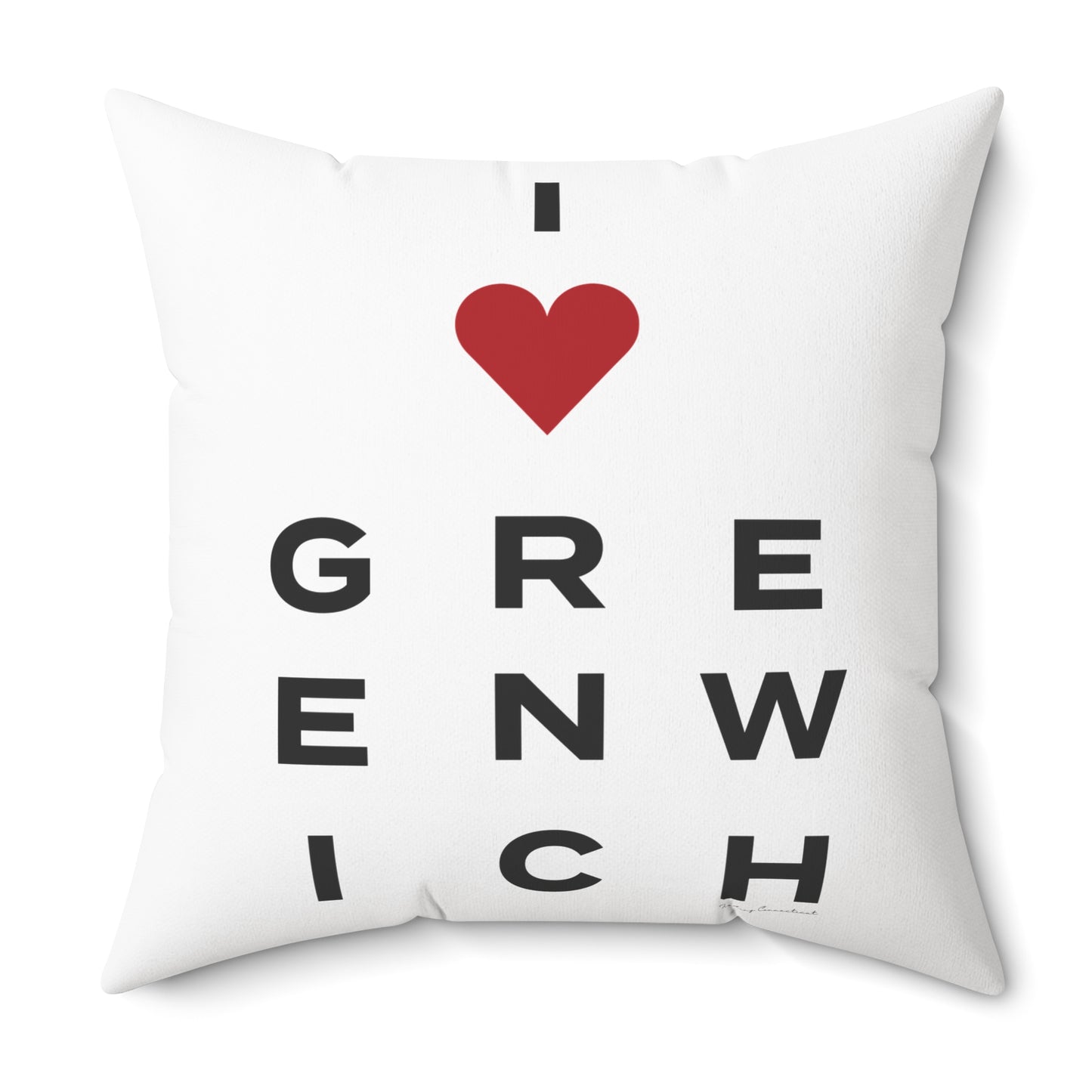 Greenwich Vision
Spun Polyester Square Pillow
