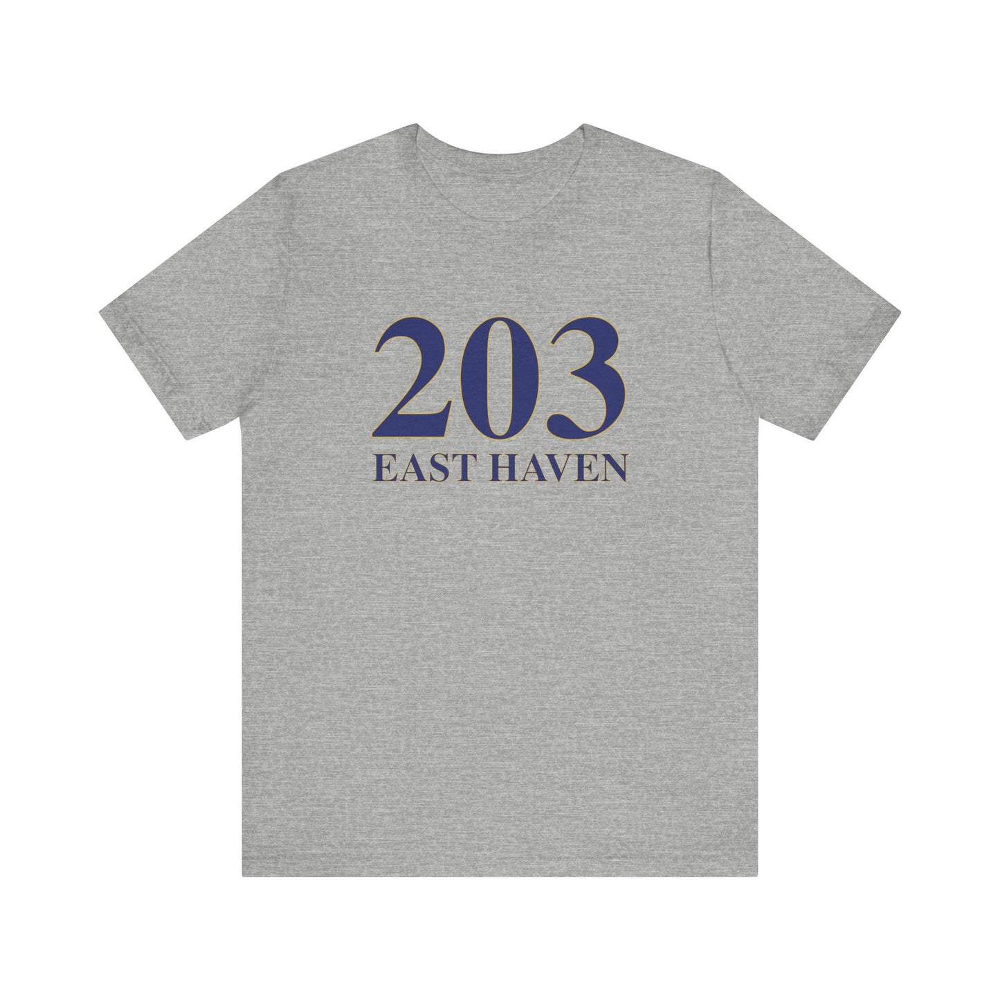 203 East Haven Unisex Jersey Short Sleeve Tee