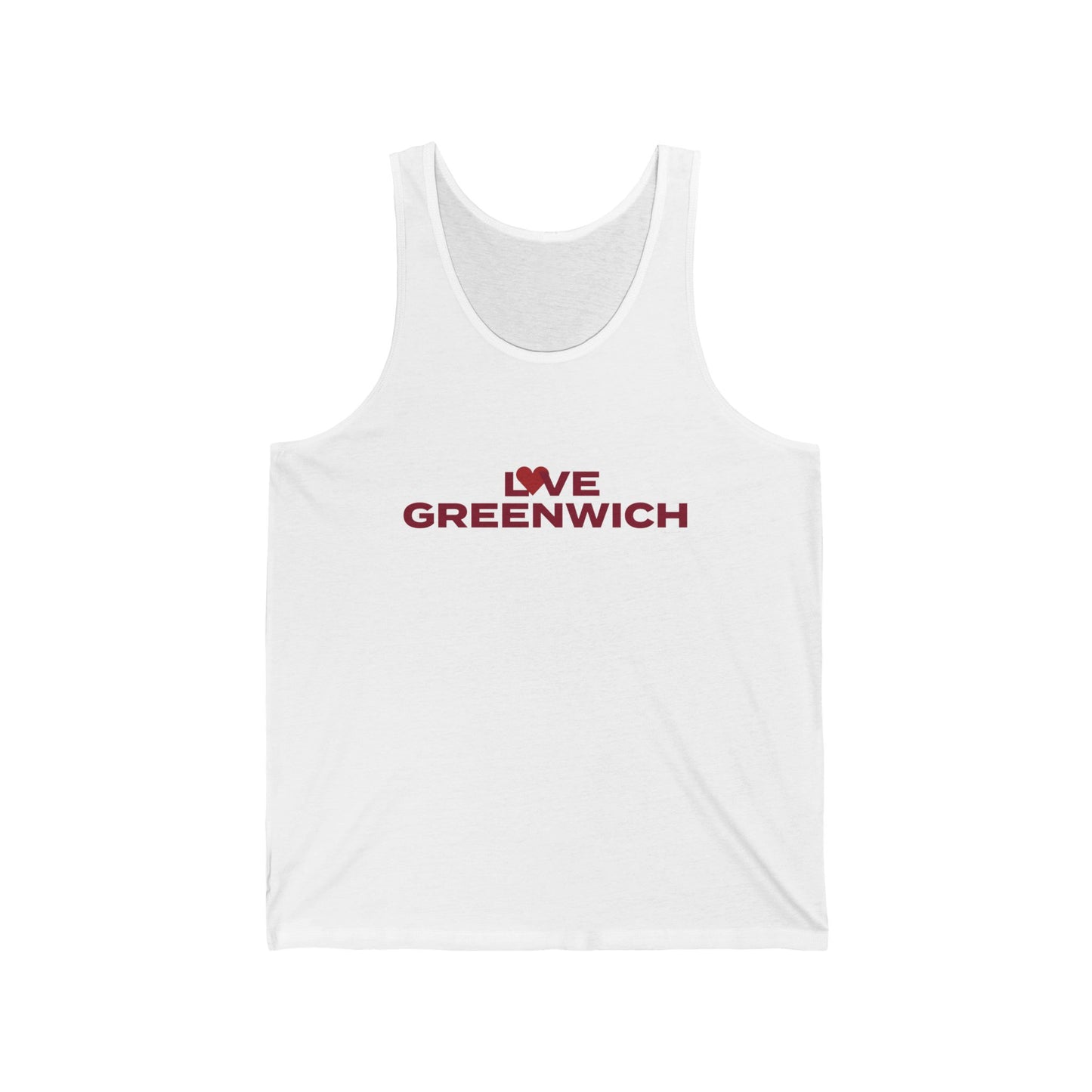Love Greenwich Unisex Jersey Tank