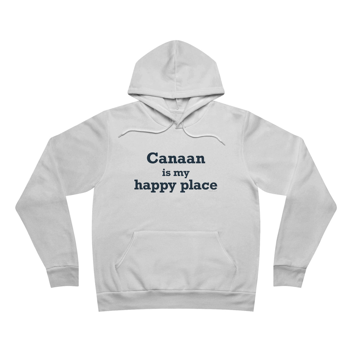 Canaan is my Happy Place Unisex Sponge Fleece Pullover Hoodie