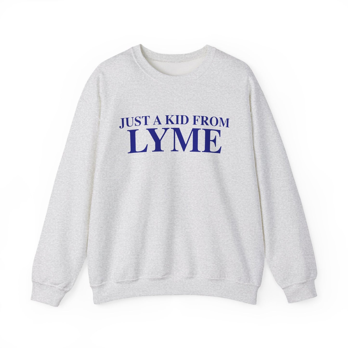 Just a kid from Lyme Unisex Heavy Blend™ Crewneck Sweatshirt