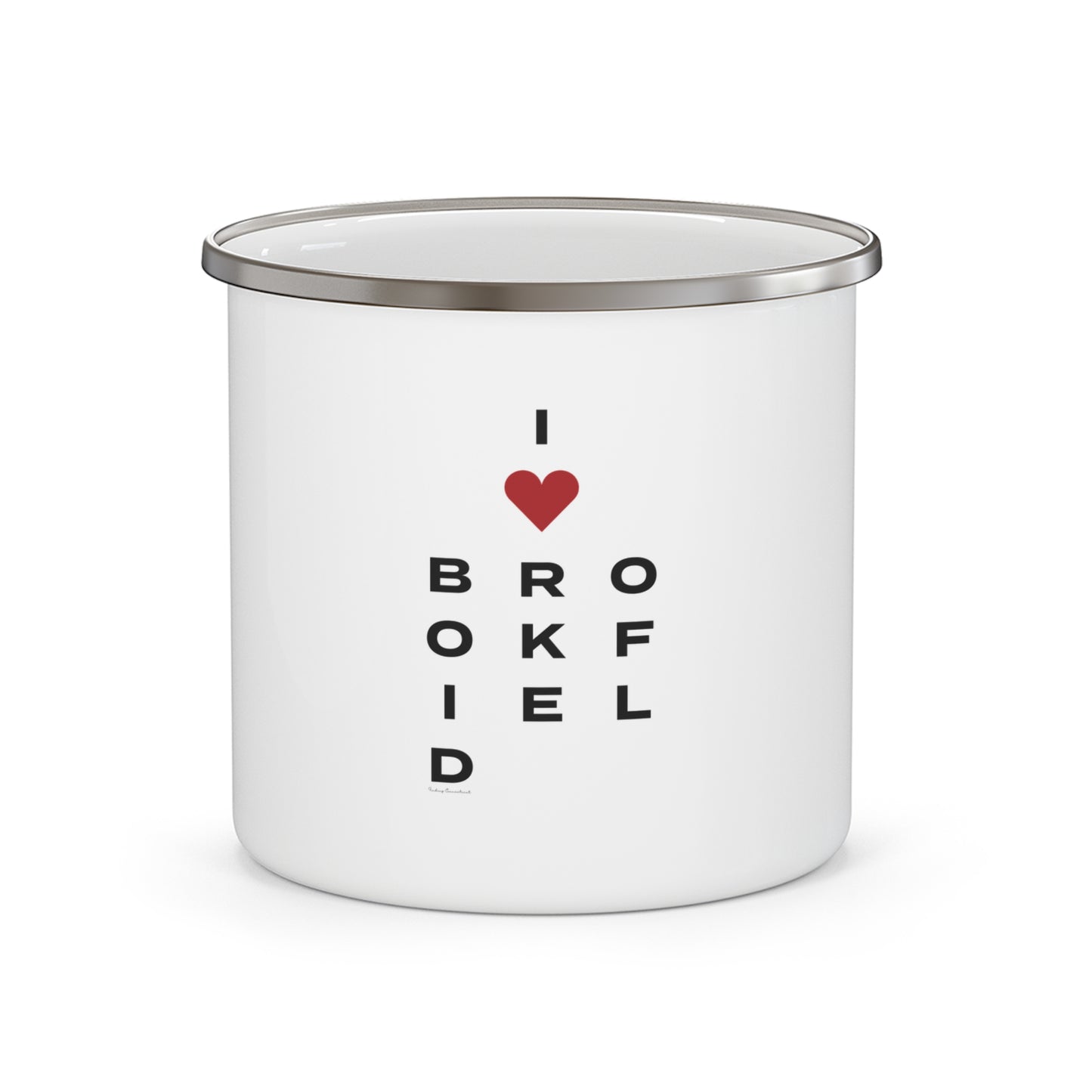 Brookfield Vision Enamel Camping Mug