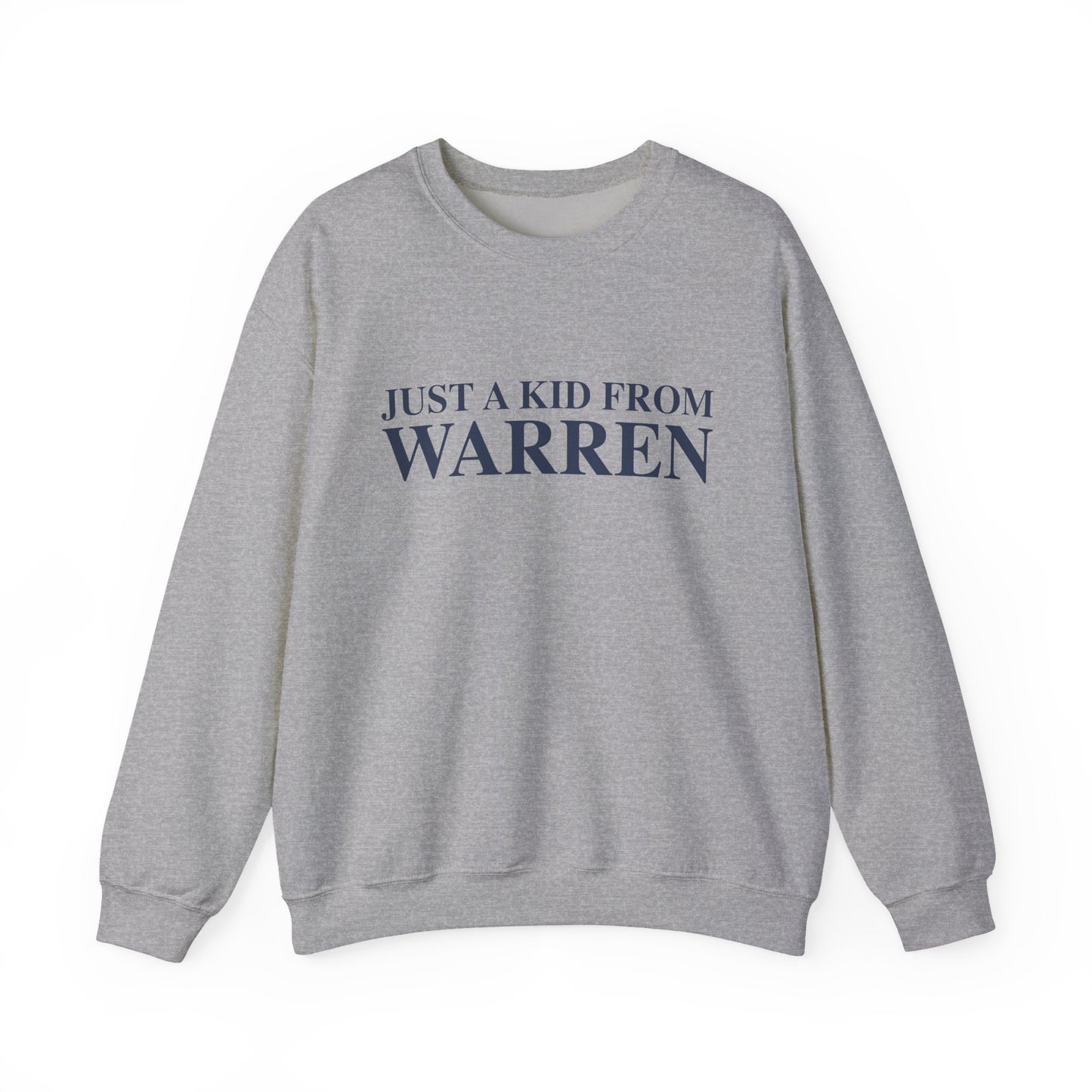 Just a kid from Warren Unisex Heavy Blend™ Crewneck Sweatshirt