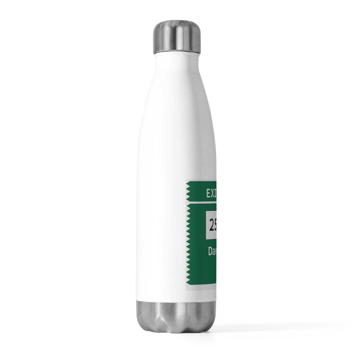 Vintage Merritt Parkway Exit 49N Sign 20oz Insulated Bottle