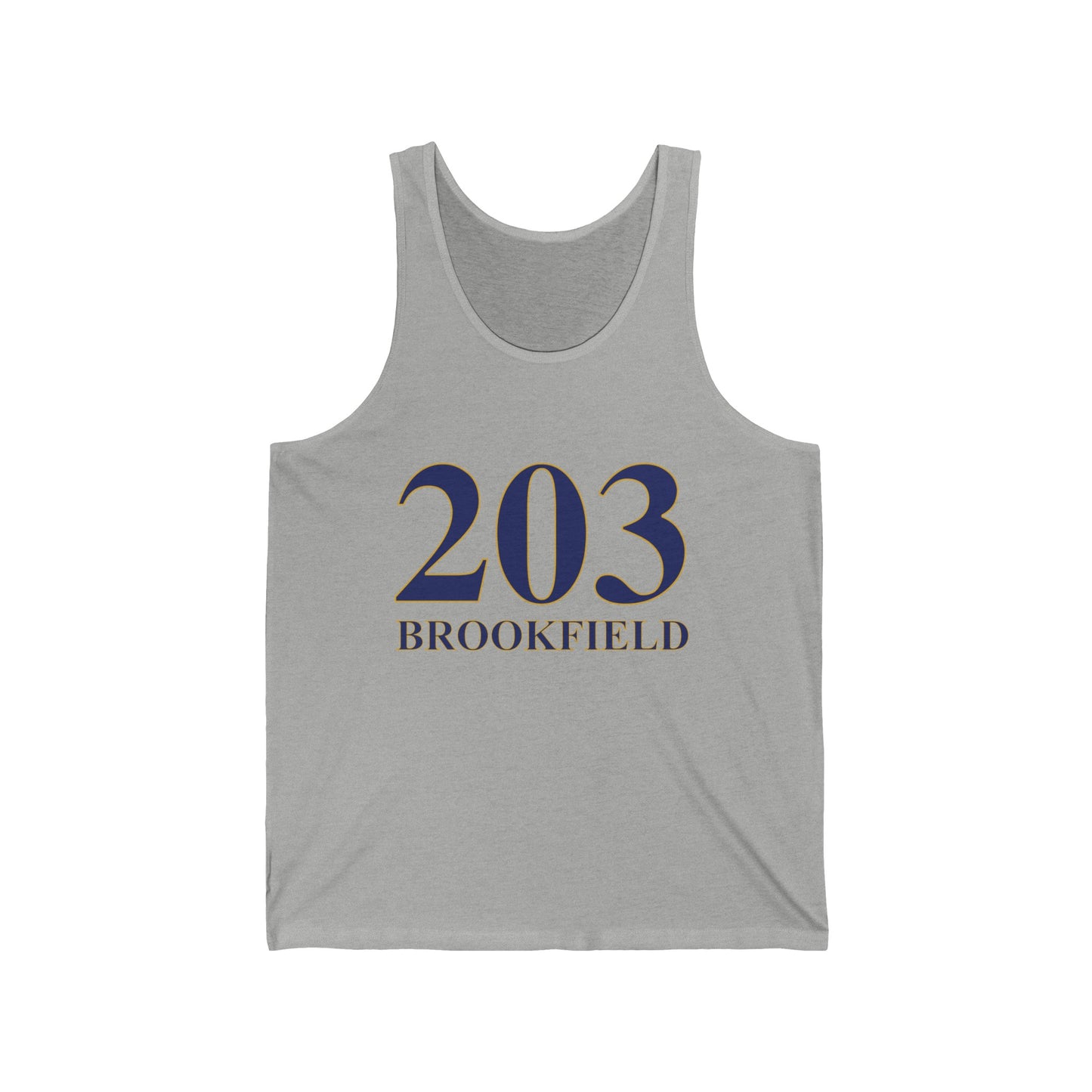 203 Brookfield, Brookfield ct unisex tank top shirt Finding connecticut