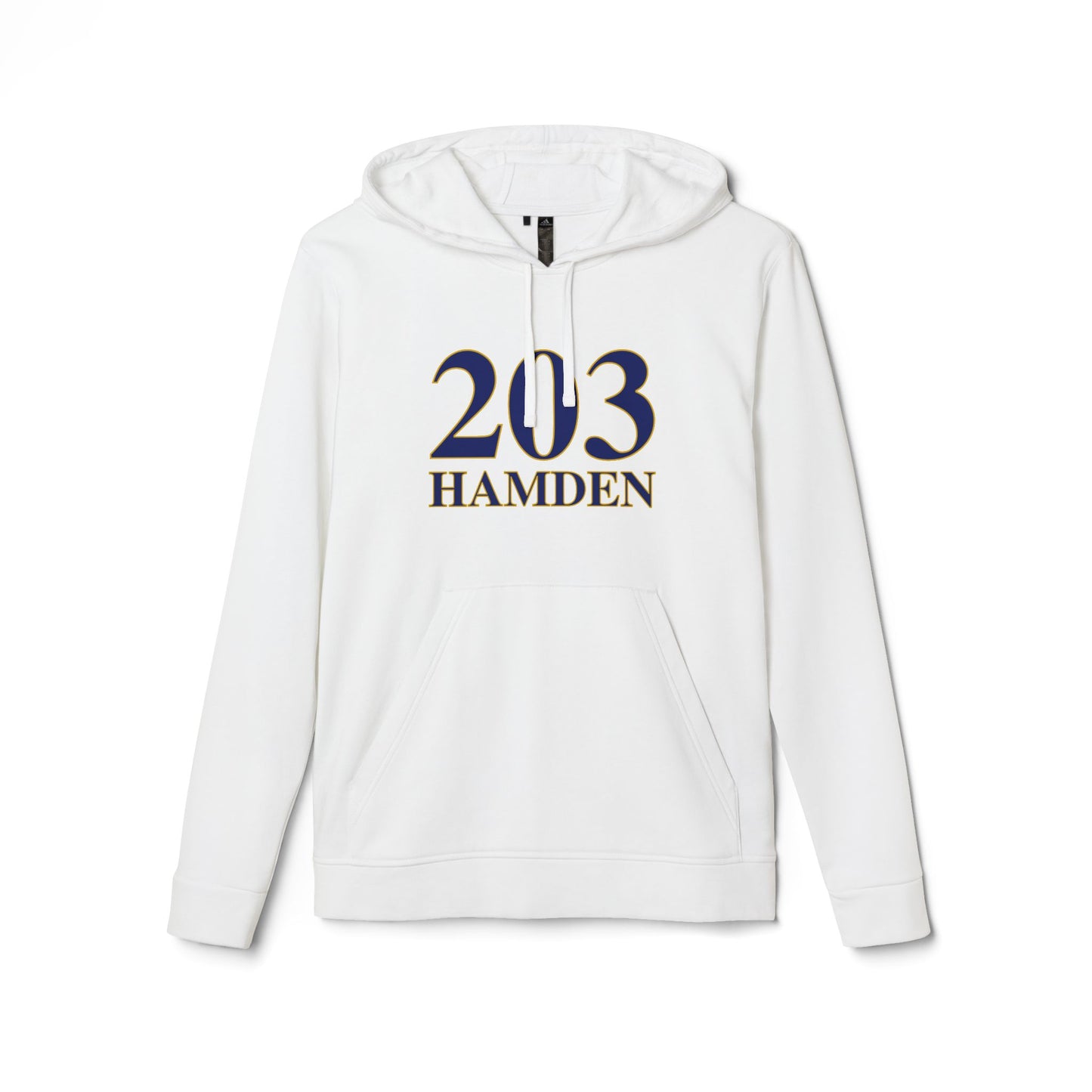 203 Hamden / Hamden CT Adidas hoodie sweatshirt /// finding connecticut