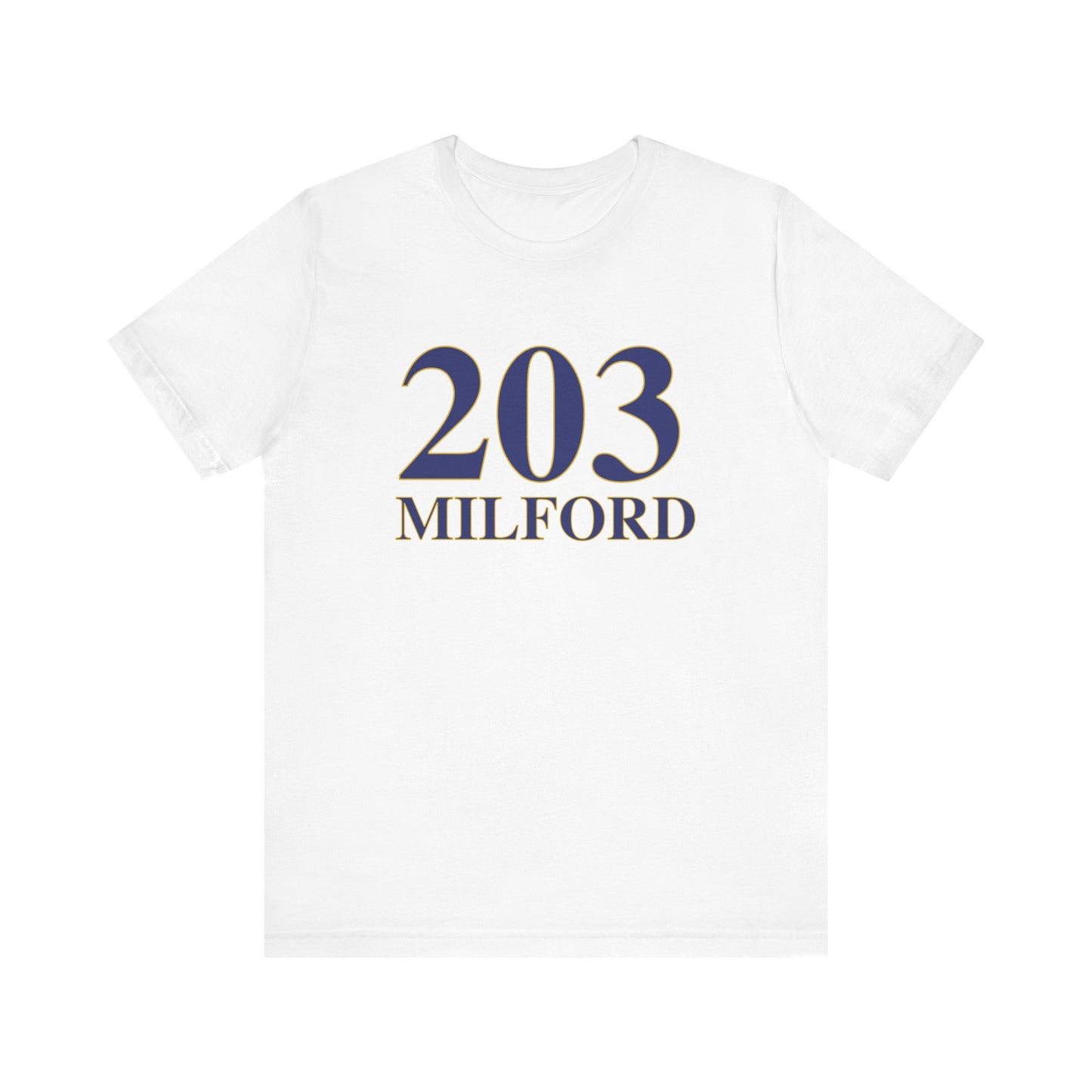 203 Milford // Milford CT unisex t shirt // finding connecticut