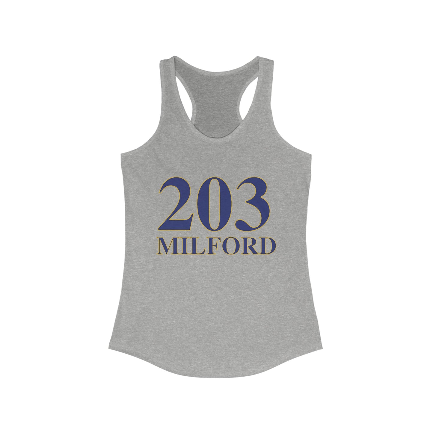 203 Milford // Milford CT woman's tank top shirt // finding connecticut