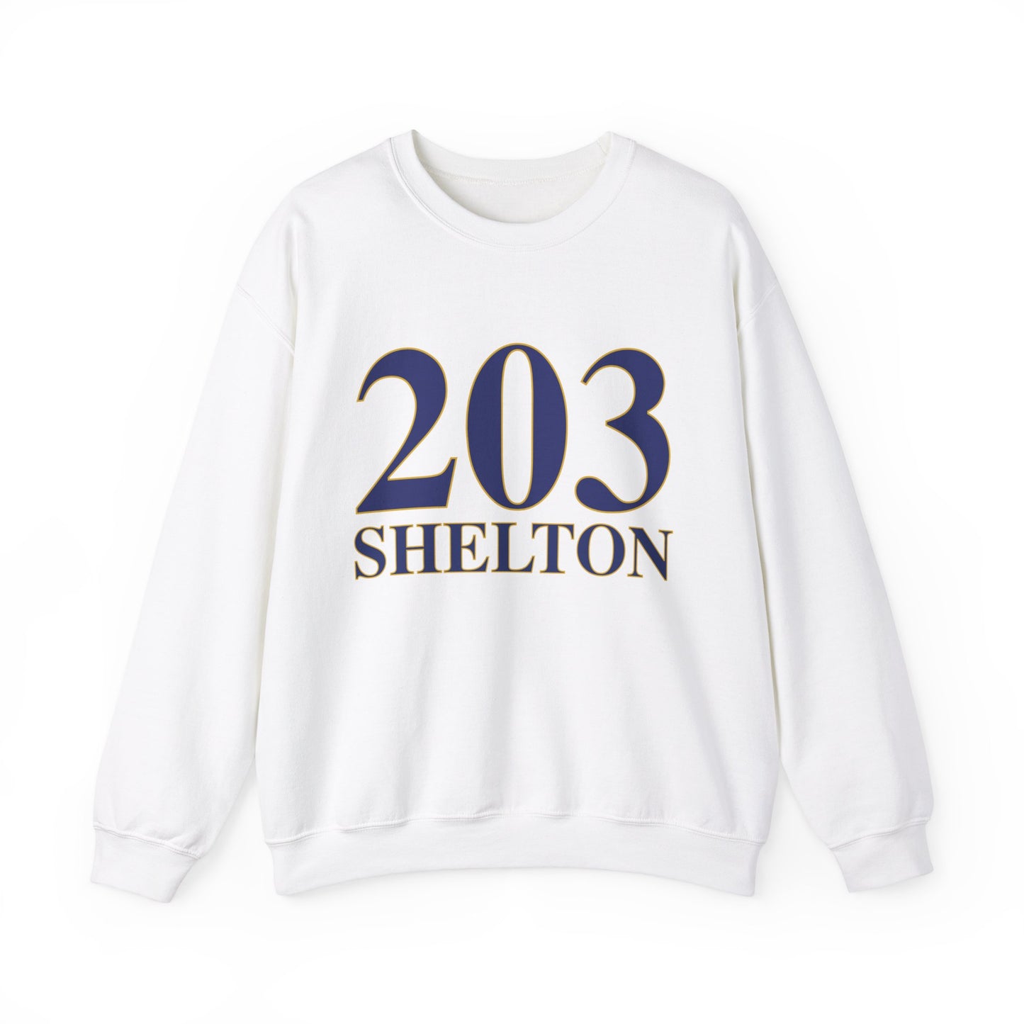 203 Shelton // Shelton CT unisex sweatshirt // finding connecticut