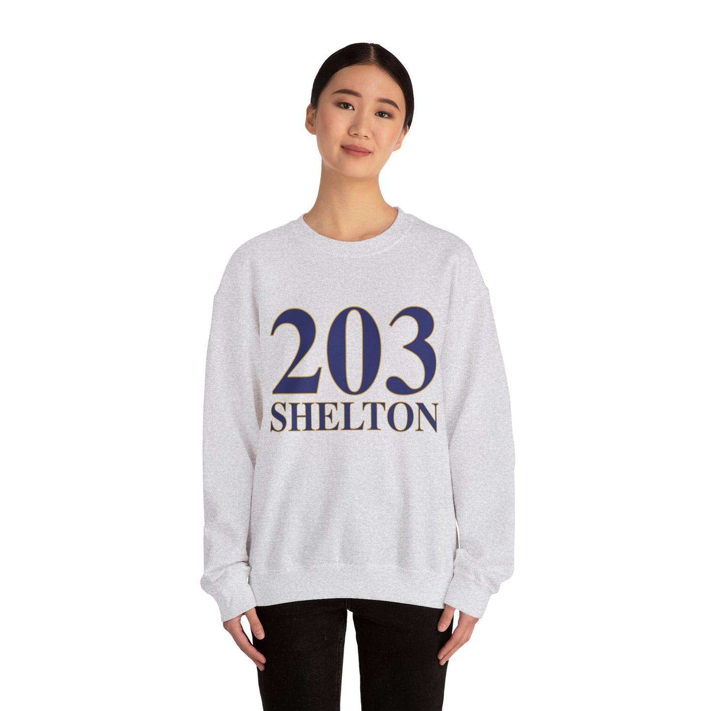 203 Shelton // Shelton CT unisex sweatshirt // finding connecticut