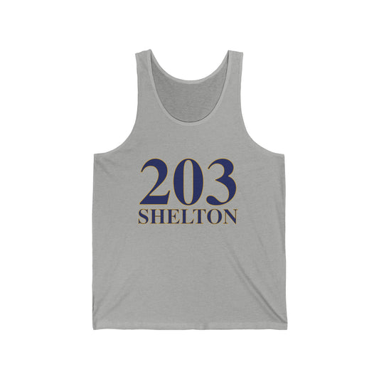 203 Shelton // Shelton CT  unisex tank tops shirt  // finding connecticut
